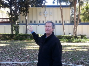 Kip Tells the story of the Crossroads Movement while in Gainesville