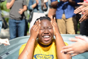 Brittany Wyche is joyfully baptized into Christ!