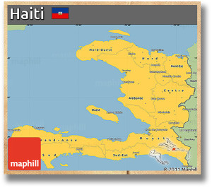 MAP OF HAITI WHERE ALEXIS  AND JEAN-BONARD ARE CONVERTING MANY TO GODS MODERN DAY MOVEMENT!