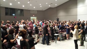 Friday night campus devotional was a packed house with 191 in attendance!