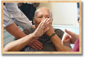 Joseph “papa joe’ Angerville becomes a  true disciple and is baptized into  Christ at 88 years young!