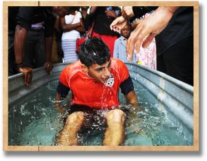 NICO PARADISO COMES OUT OF BAPTISM A FORGIVEN MAN OF GOD!